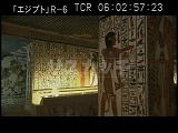 エジプト・遺跡・ネフェルタリの墓・玄室の柱
