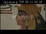 エジプト・遺跡・ホルスト神に導かれるネフェルタリ
