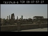 エジプト・遺跡・ルクソール神殿ドライブショット