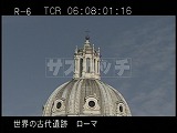 イタリア・遺跡・ローマ・教会の尖塔