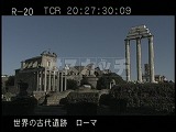 イタリア・遺跡・ローマ・フォロ・ロマーノ・カストルとポルクスの神殿
