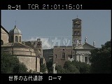 イタリア・遺跡・ローマ・フォロ・ロマーノ・～・ドームの十字架