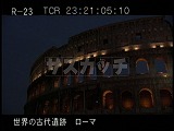 イタリア・遺跡・ローマ・コロッセオ・夜景