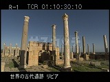 リビア・遺跡・レプティスマグナ・神殿列柱