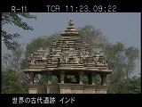 インド・遺跡・カジュラホ・西部地区の寺院