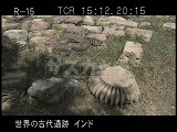 インド・遺跡・カジュラホ・ビジャマンダーラ・発掘された石片