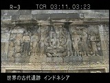 インドネシア・遺跡・ボロブドール・第一回廊・仏伝図