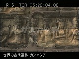 カンボジア・遺跡・アンコール・トム・ライ王テラス・浮彫