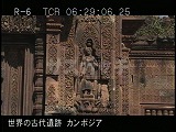 カンボジア・遺跡・バンテアイ・スレイ・中央祠堂・デヴァター