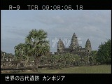 カンボジア・遺跡・アンコール・ワット・中央祠堂遠景