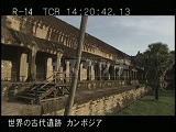 カンボジア・遺跡・アンコール・ワット・夕景・第１回廊