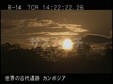 カンボジア・遺跡・アンコール・ワット・夕陽