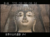 タイ・遺跡・スコータイ・ワット・シーチュム・仏陀像