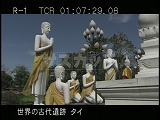 タイ・遺跡・アユタヤ・ワット・ヤイチャイモンコン・仏陀の弟子