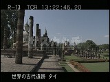 タイ・遺跡・スコータイ・ワット・マハタート・仏堂跡