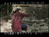 グアテマラ・遺跡・マヤ・サンバルトロ遺跡・修復中の現場