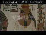 エジプト・遺跡・ホルスト神に導かれるネフェルタリ