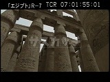 エジプト・遺跡・カルナック神殿・大列柱室移動ショツト