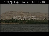 エジプト・遺跡・ナイル川の移動ショット