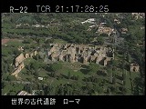 イタリア・遺跡・ローマ・空撮・カラカラ浴場