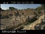 チュニジア・遺跡・カルタゴ・ローマ人の住居