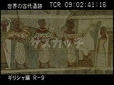 ギリシャ・遺跡・クレタ博物館・棺の絵