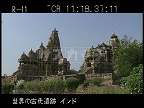 インド・遺跡・カジュラホ・カンダーリア・マハーデーヴァ寺院・遠景