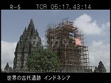 インドネシア・遺跡・ロロジョングラン・ナンディ堂修復中