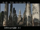 タイ・遺跡・スコータイ・ワット・マハタート・仏堂跡